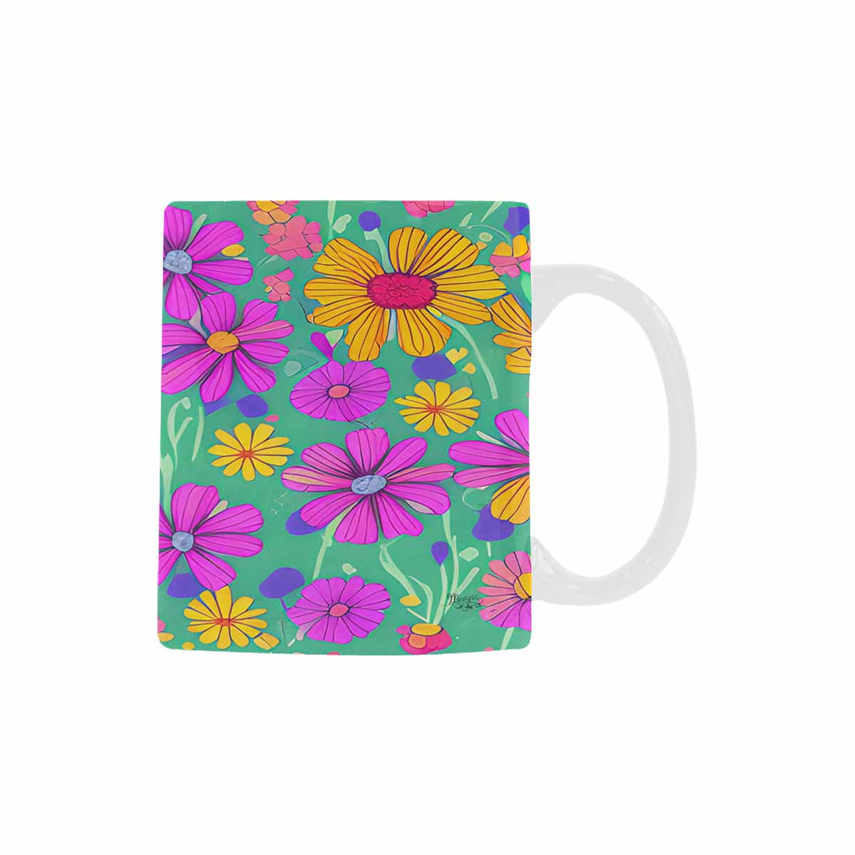 Quality Mug, coffee mug, tea cup, Set 1, Mixed Floral design 20