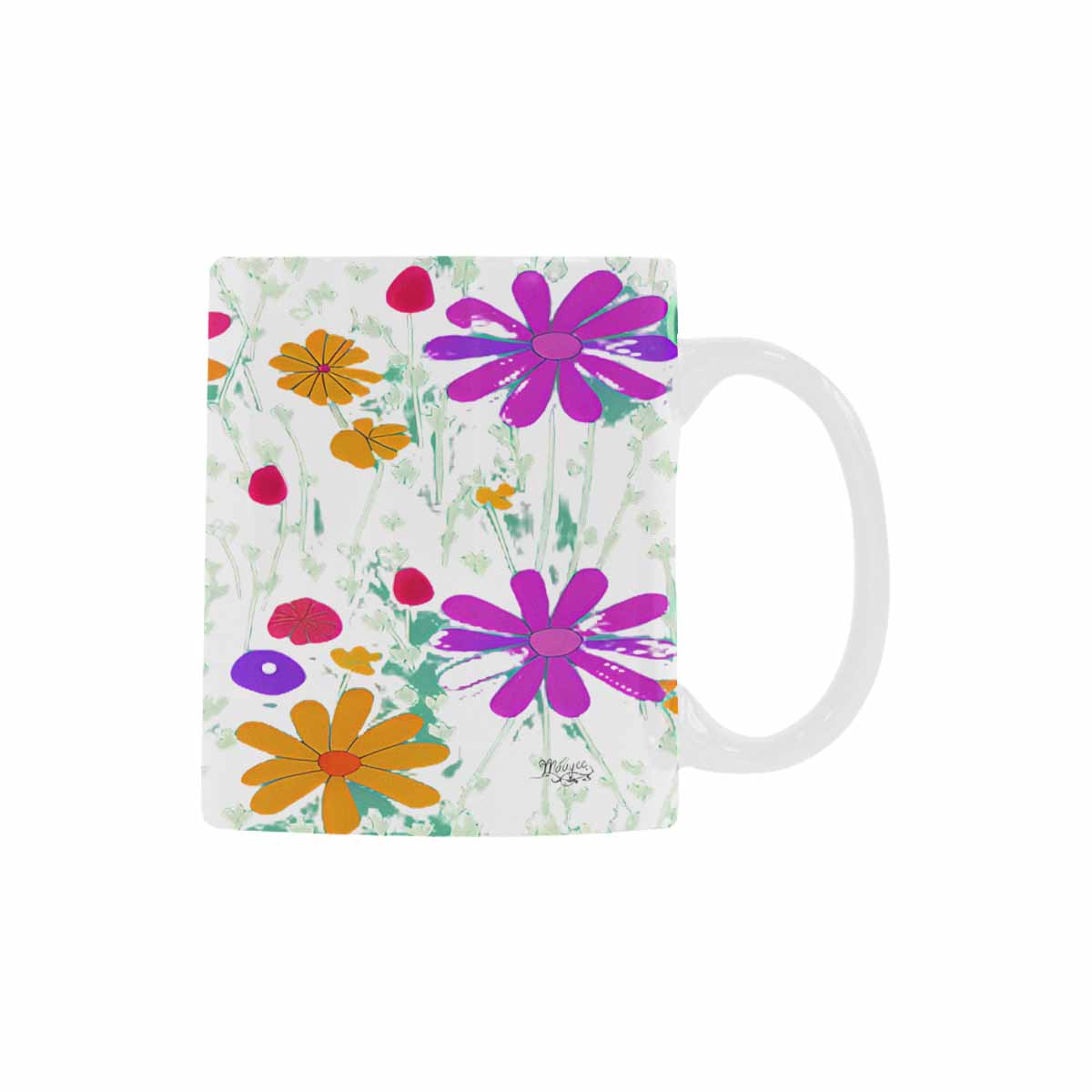 Quality Mug, coffee mug, tea cup, Set 1A, Mixed Floral design 55