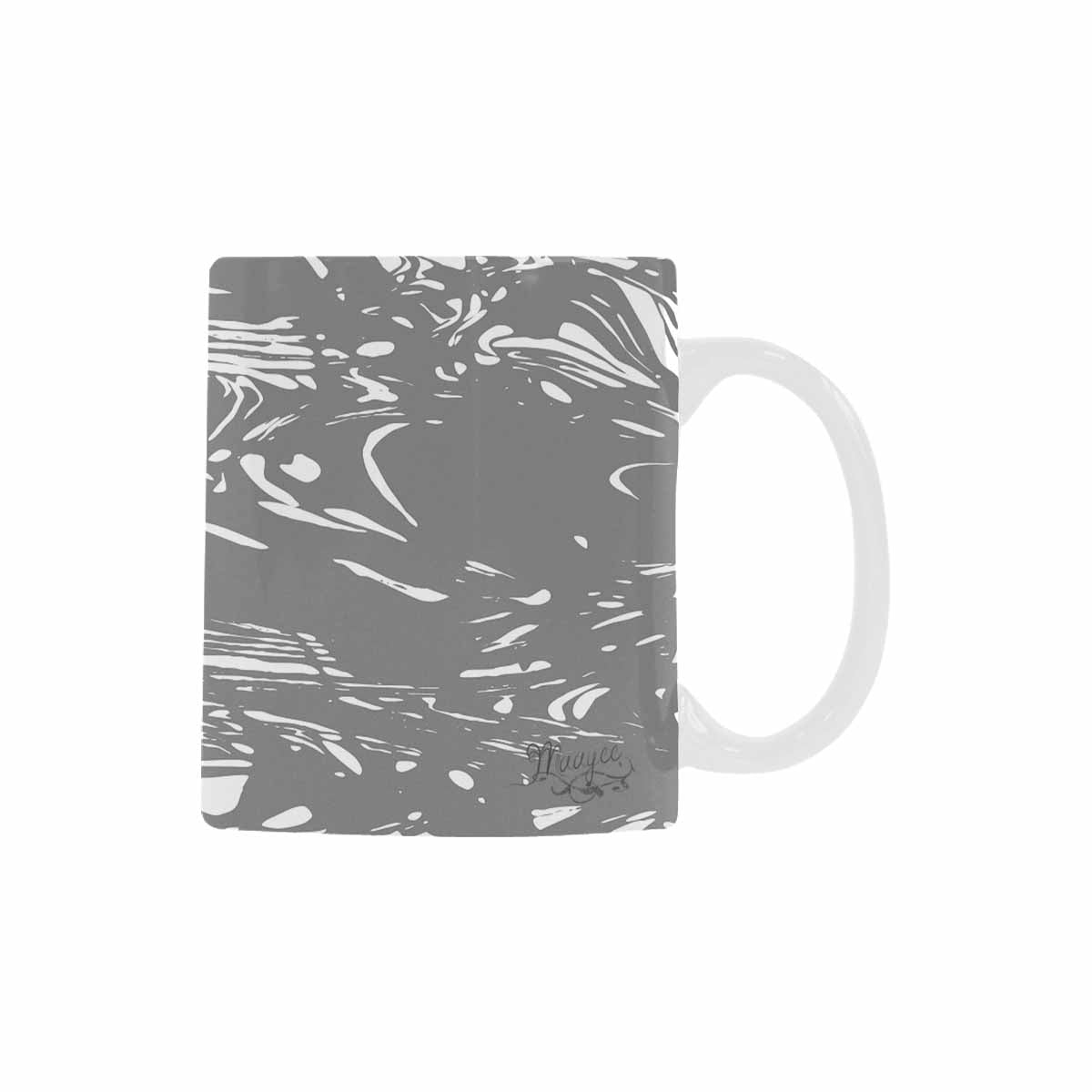 Quality Mug, coffee mug, tea cup, B & W Abstract, Set 1, design 117