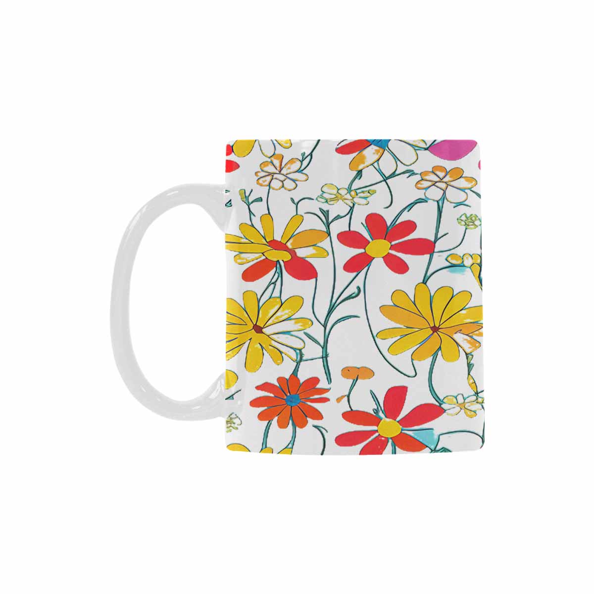 Quality Mug, coffee mug, tea cup, Set 1A, Mixed Floral design 41