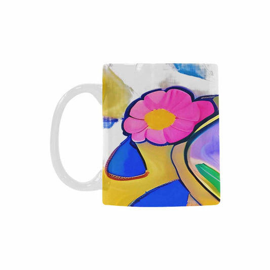 Quality Mug, coffee mug, tea cup, Bright florals, Set 1A, Design 72