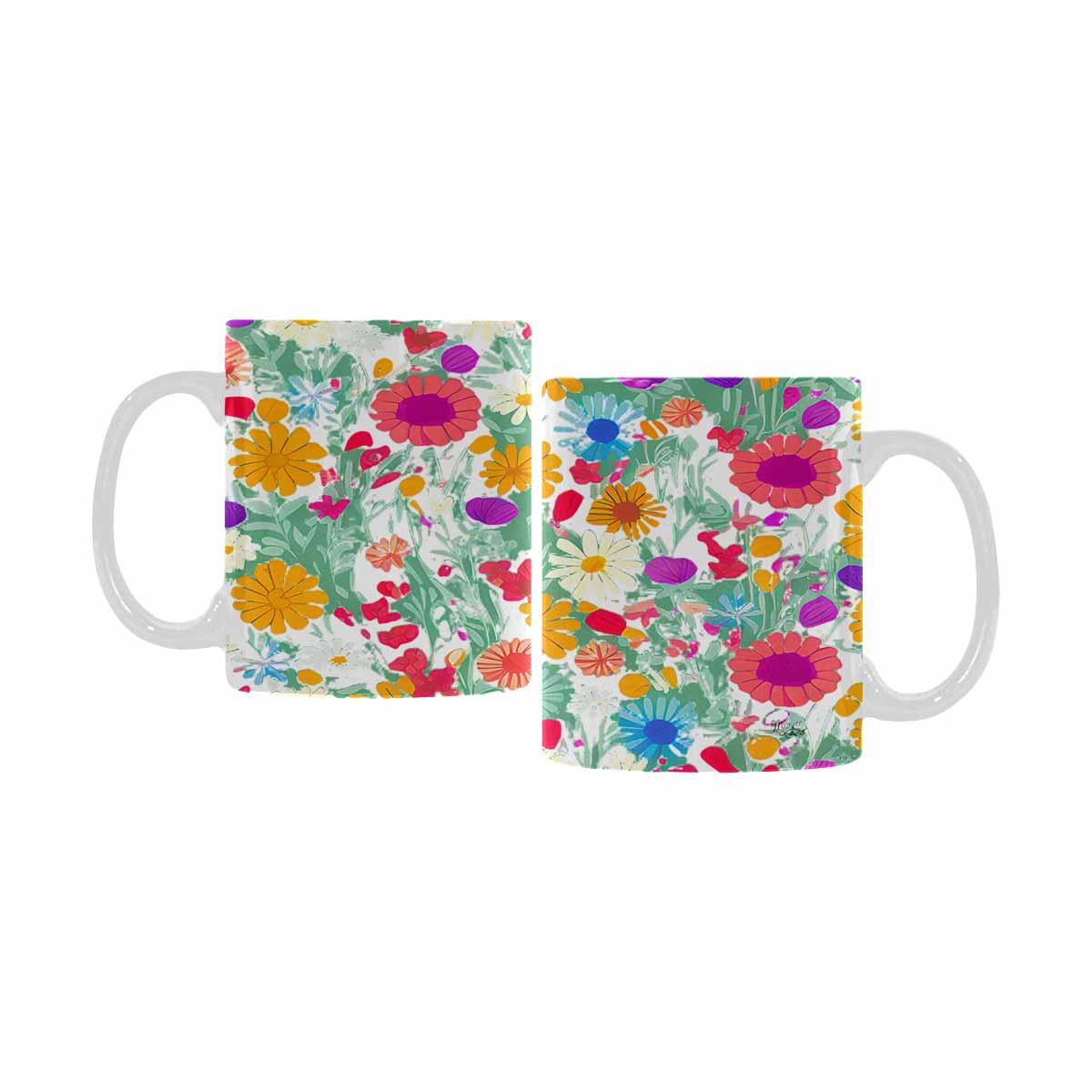 Quality Mug, coffee mug, tea cup, Set 1A, Mixed Floral design 49