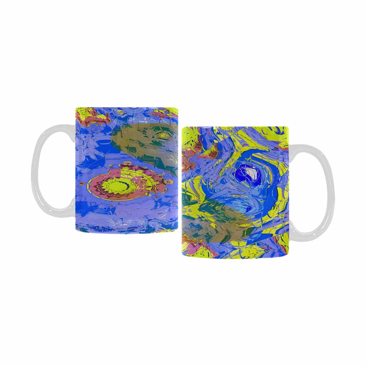 Unique Abstract design coffee mug, set 1, design 27