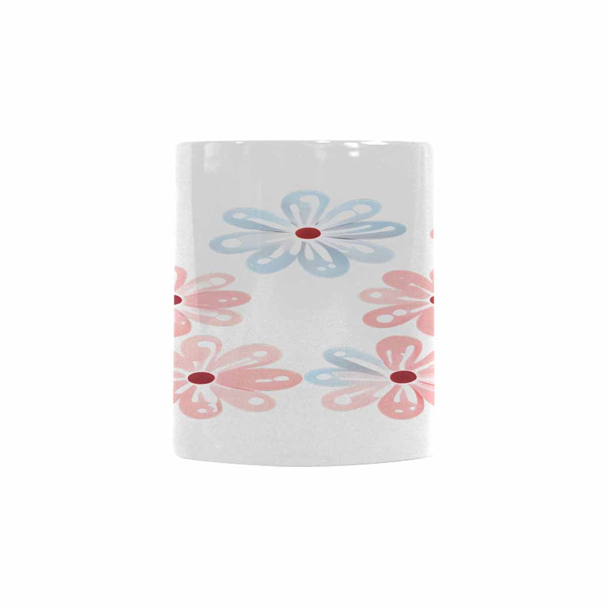 Quality Mug, coffee mug, tea cup, Bright florals, Set 2, design 19