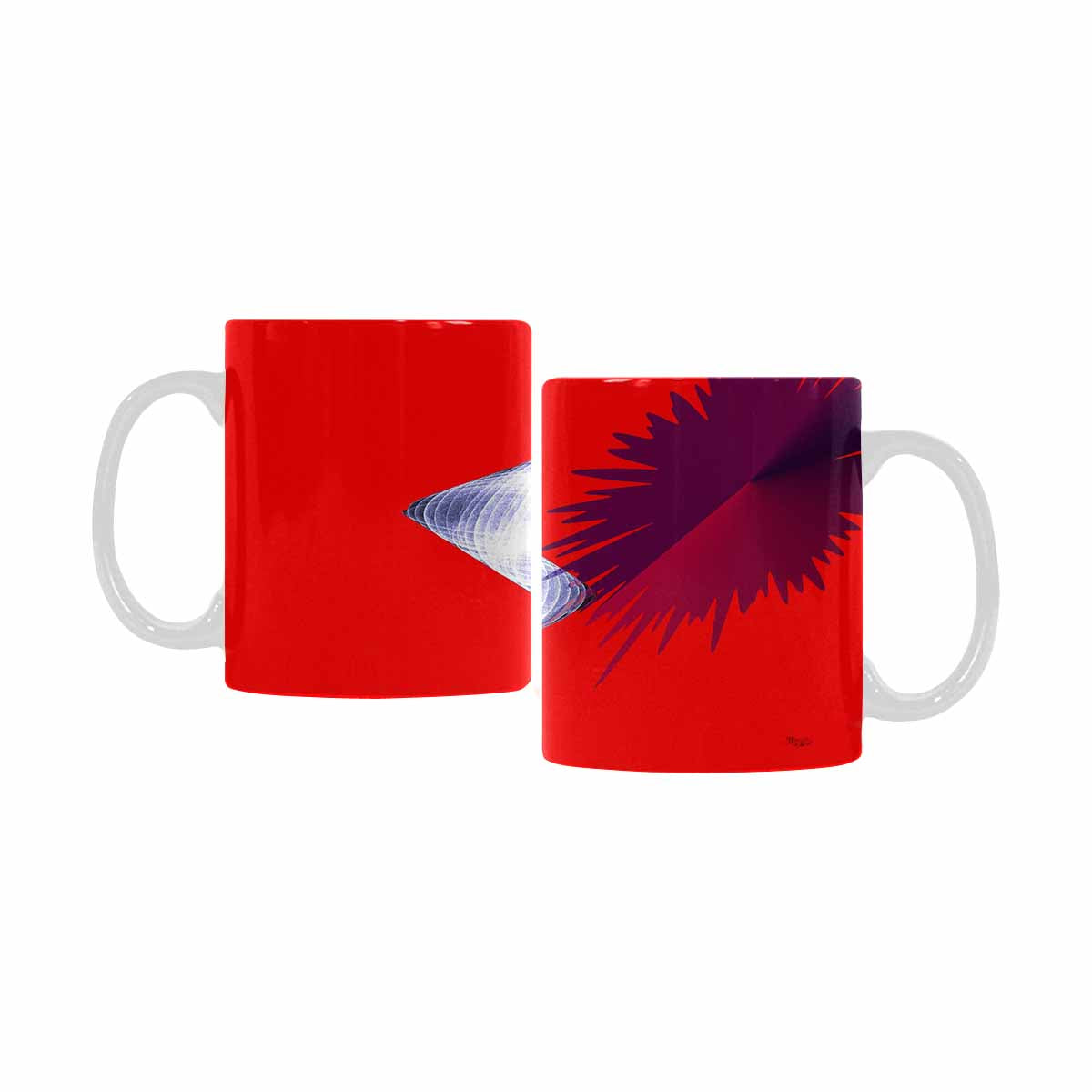 Unique Abstract design coffee mug, set 1, design 31