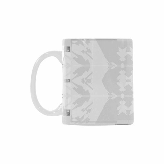 Quality Mug, coffee mug, tea cup, B & W Abstract, Set 1, design 6