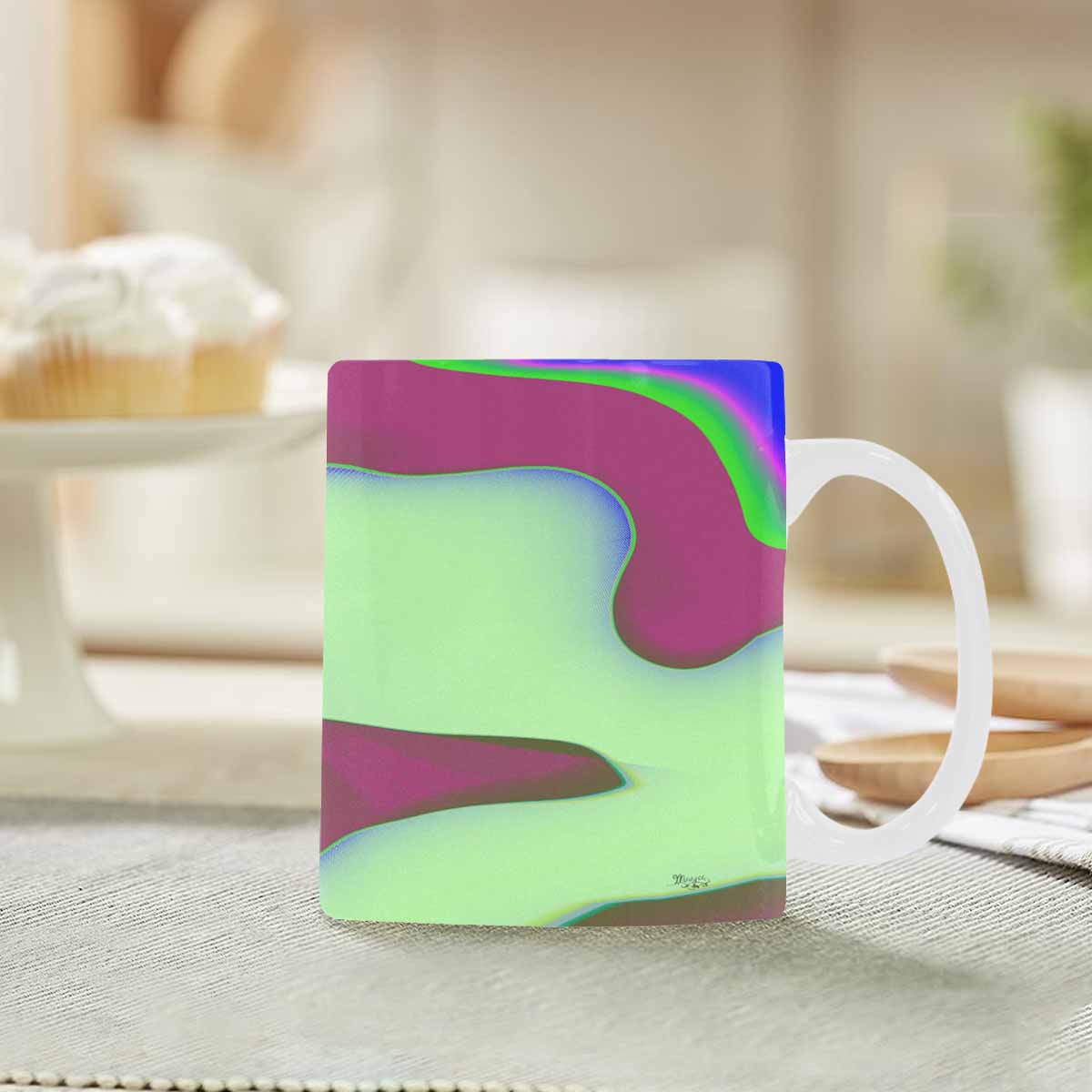 Unique Abstract design coffee mug, set 1, design 46