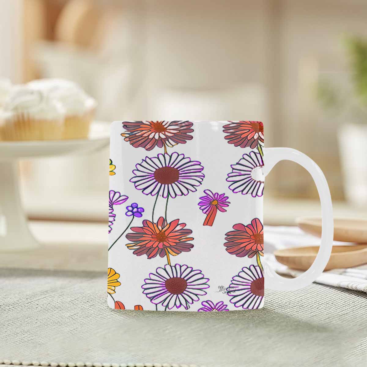 Quality Mug, coffee mug, tea cup, Set 1A, Mixed Floral design 29