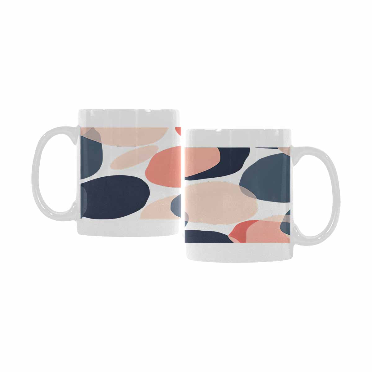 Quality Mug, coffee mug, tea cup, Bold Abstract, Set 1, design 73