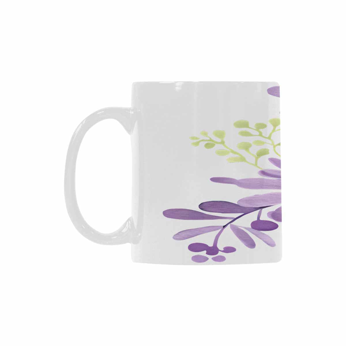Quality Mug, coffee mug, tea cup, Bright florals, Set 2, design 26