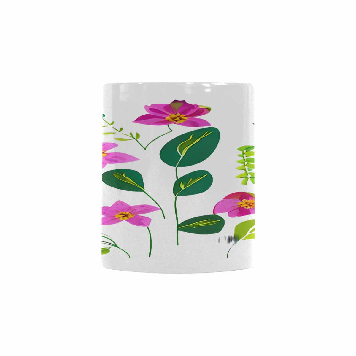 Quality Mug, coffee mug, tea cup, Bright florals, Set 2, design 89
