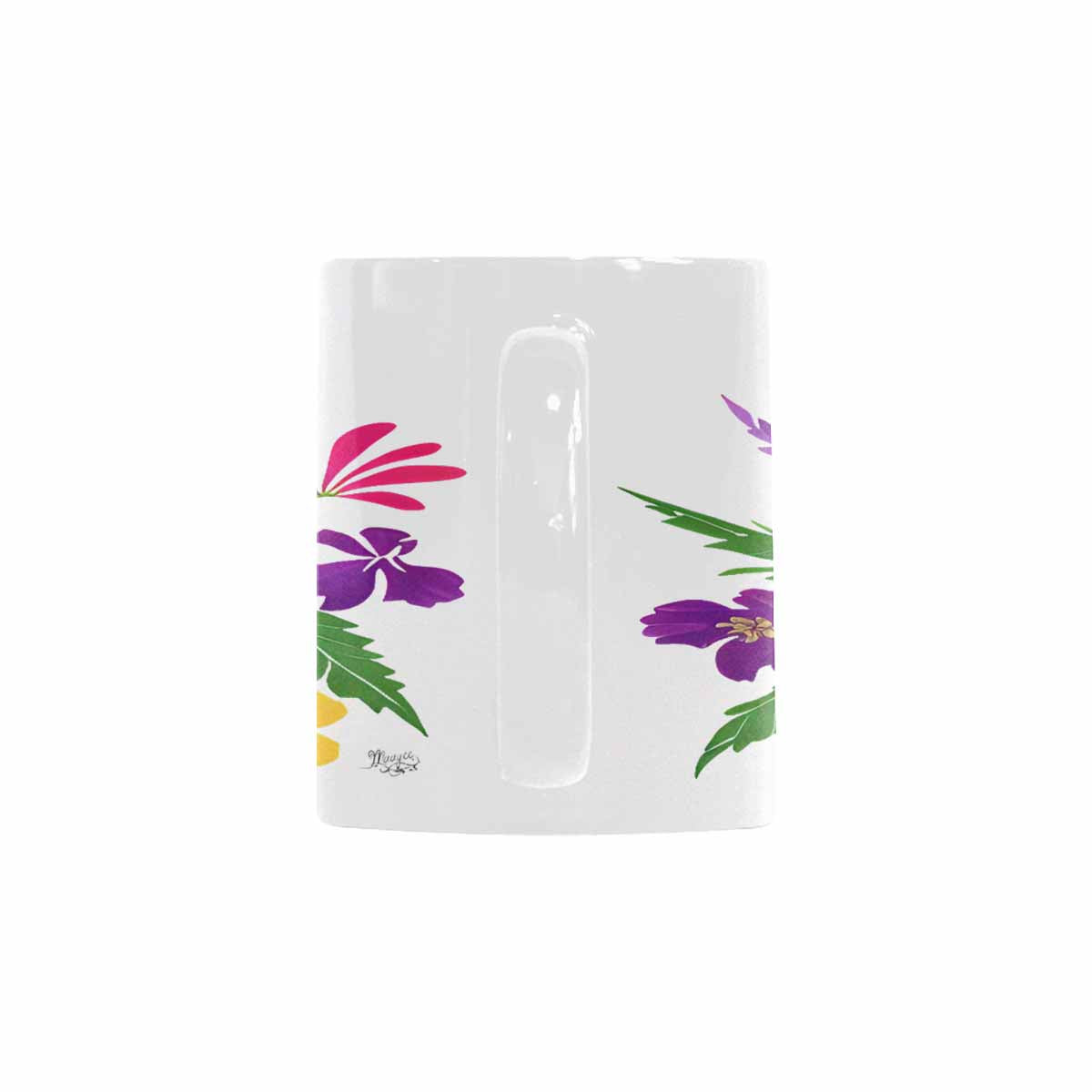 Quality Mug, coffee mug, tea cup, Bright florals, Set 2, design 78
