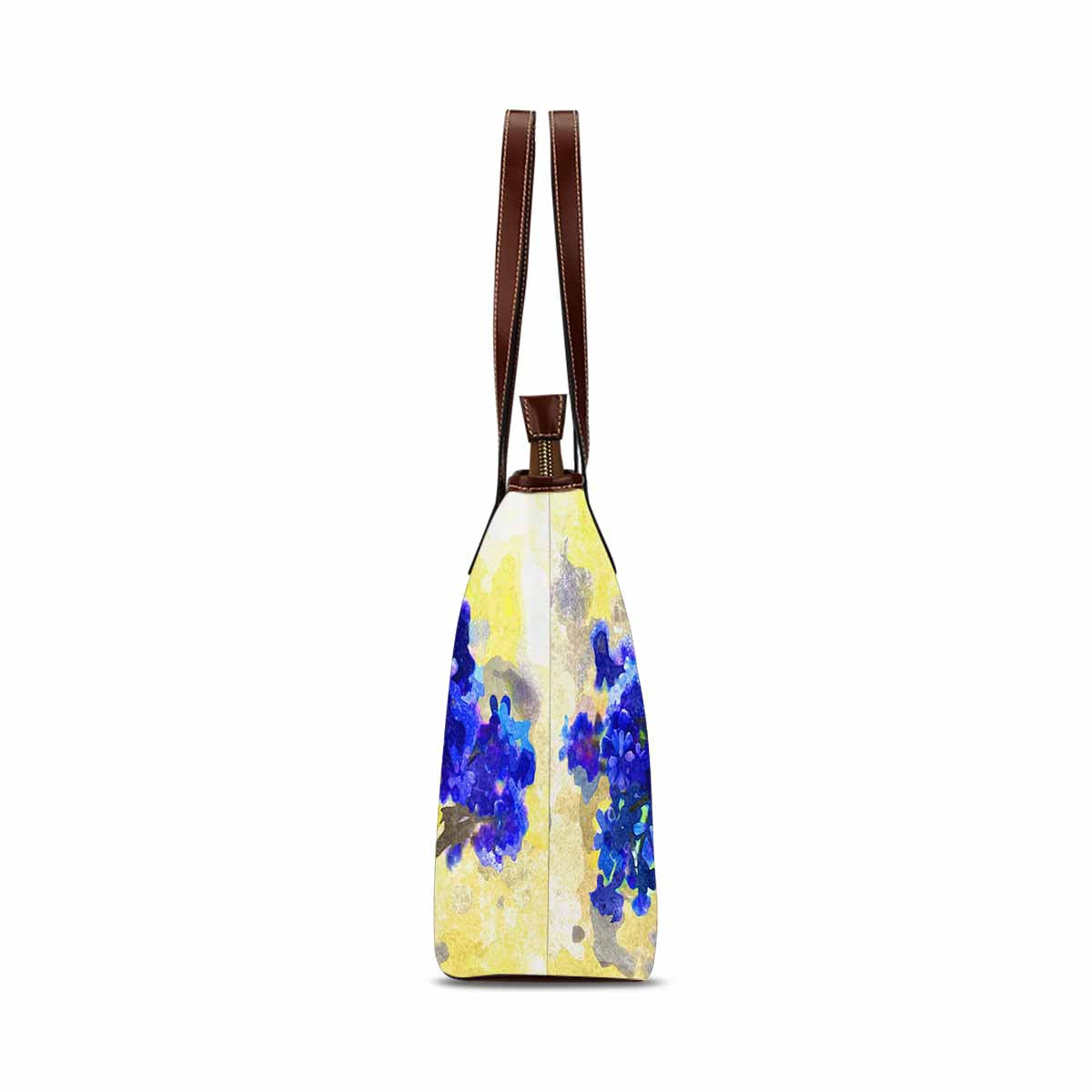 Classic Fabric handbag, watercolor floral, design 103