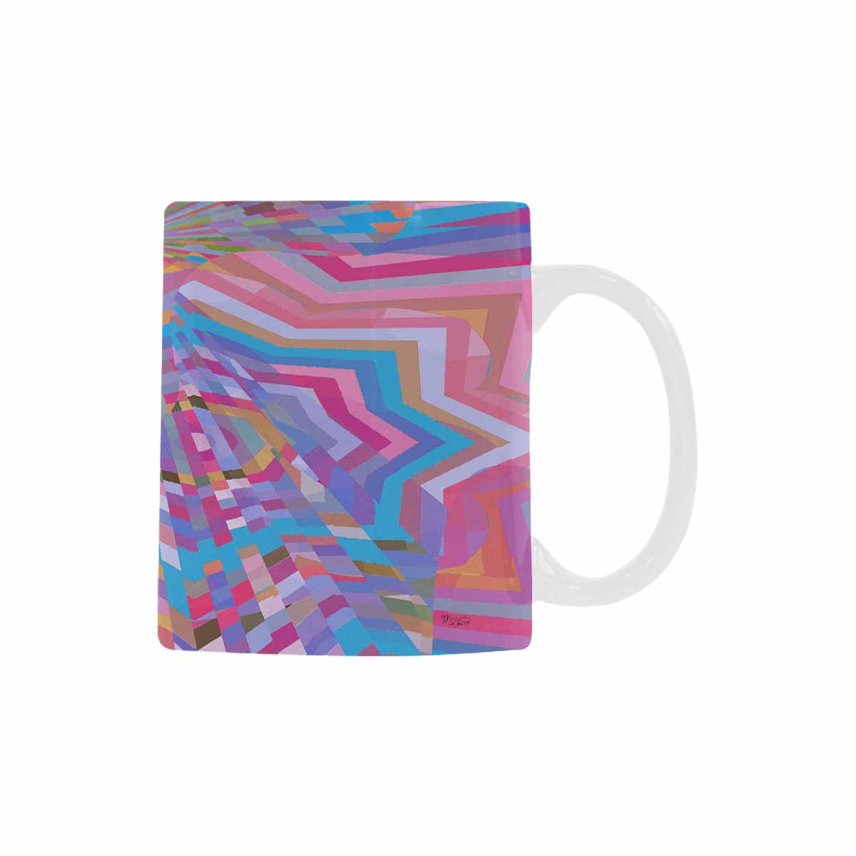 Unique Abstract design coffee mug, set 1, design 16