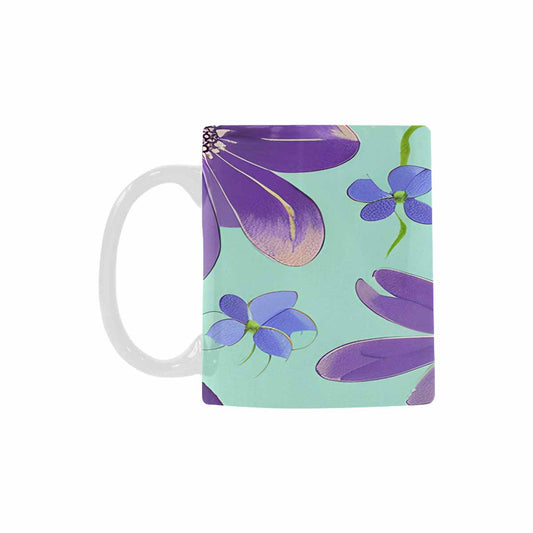 Quality Mug, coffee mug, tea cup, Bright florals, Set 1, Design 156