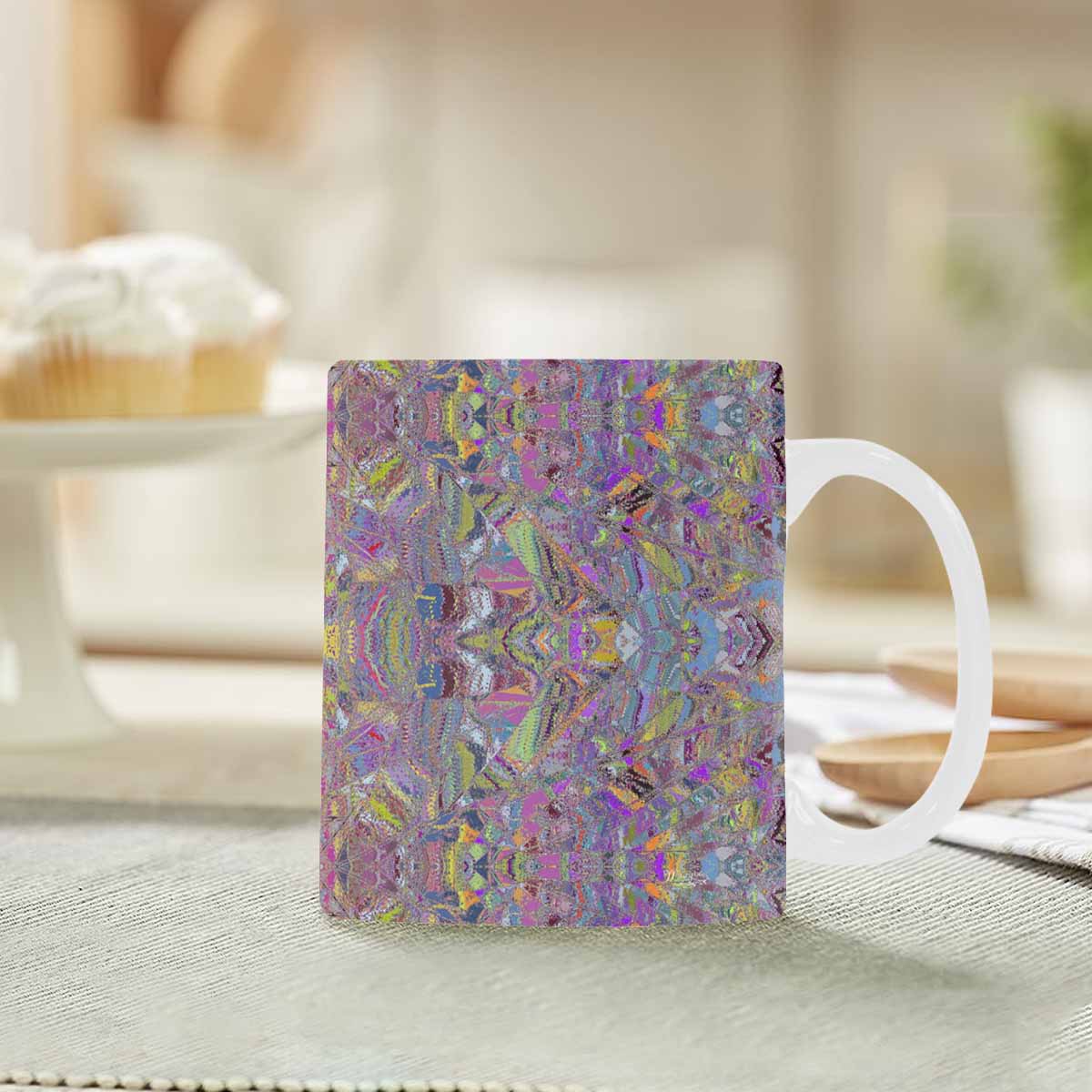 Unique Abstract design coffee mug, set 1, design 128