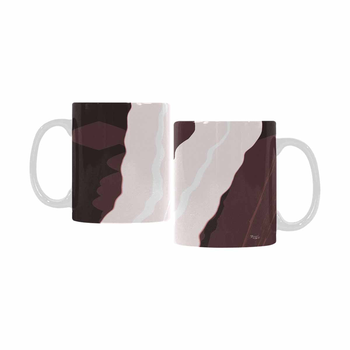 Unique Abstract design coffee mug, set 1, design 170