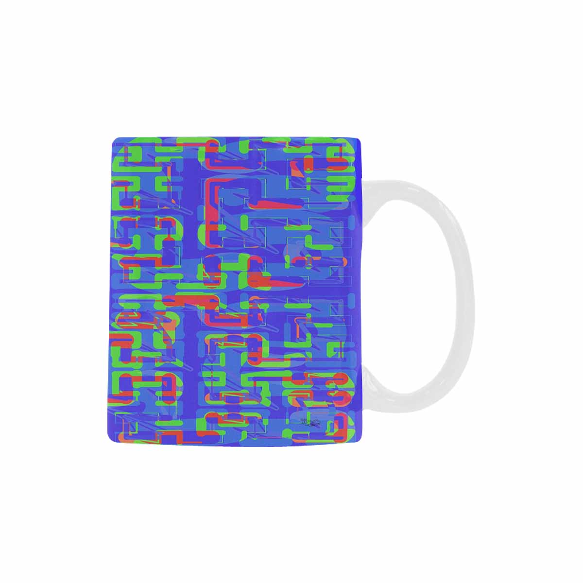 Unique Abstract design coffee mug, set 1, design 75