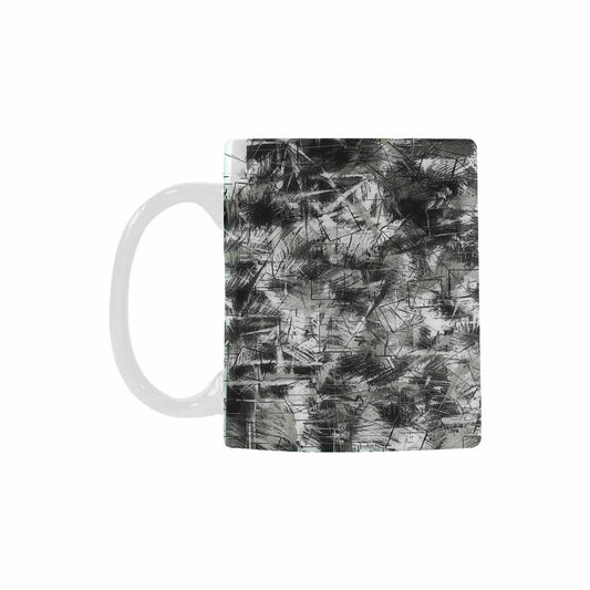 Quality Mug, coffee mug, tea cup, B & W Abstract, Set 1, design 106