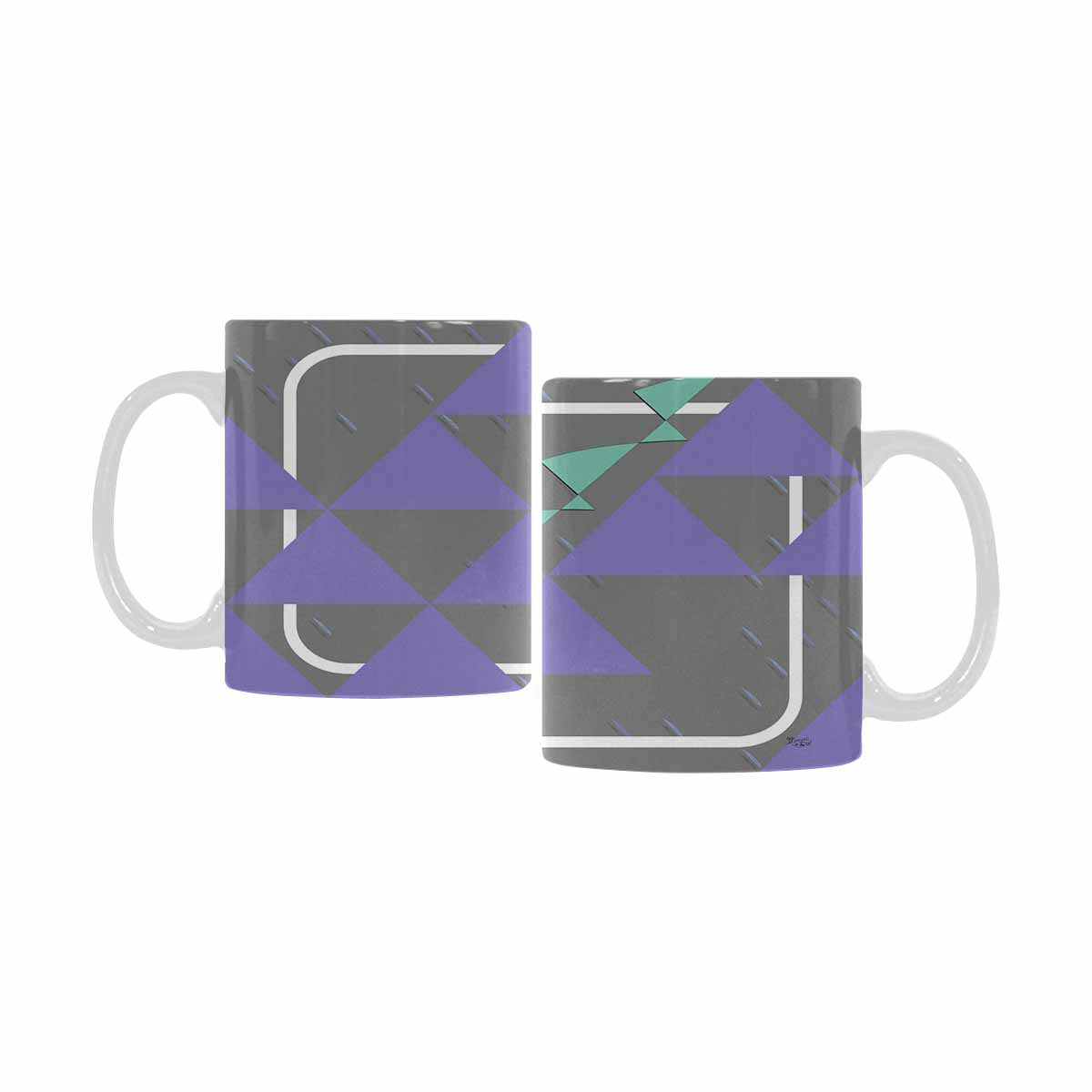 Unique Abstract design coffee mug, set 1, design 187