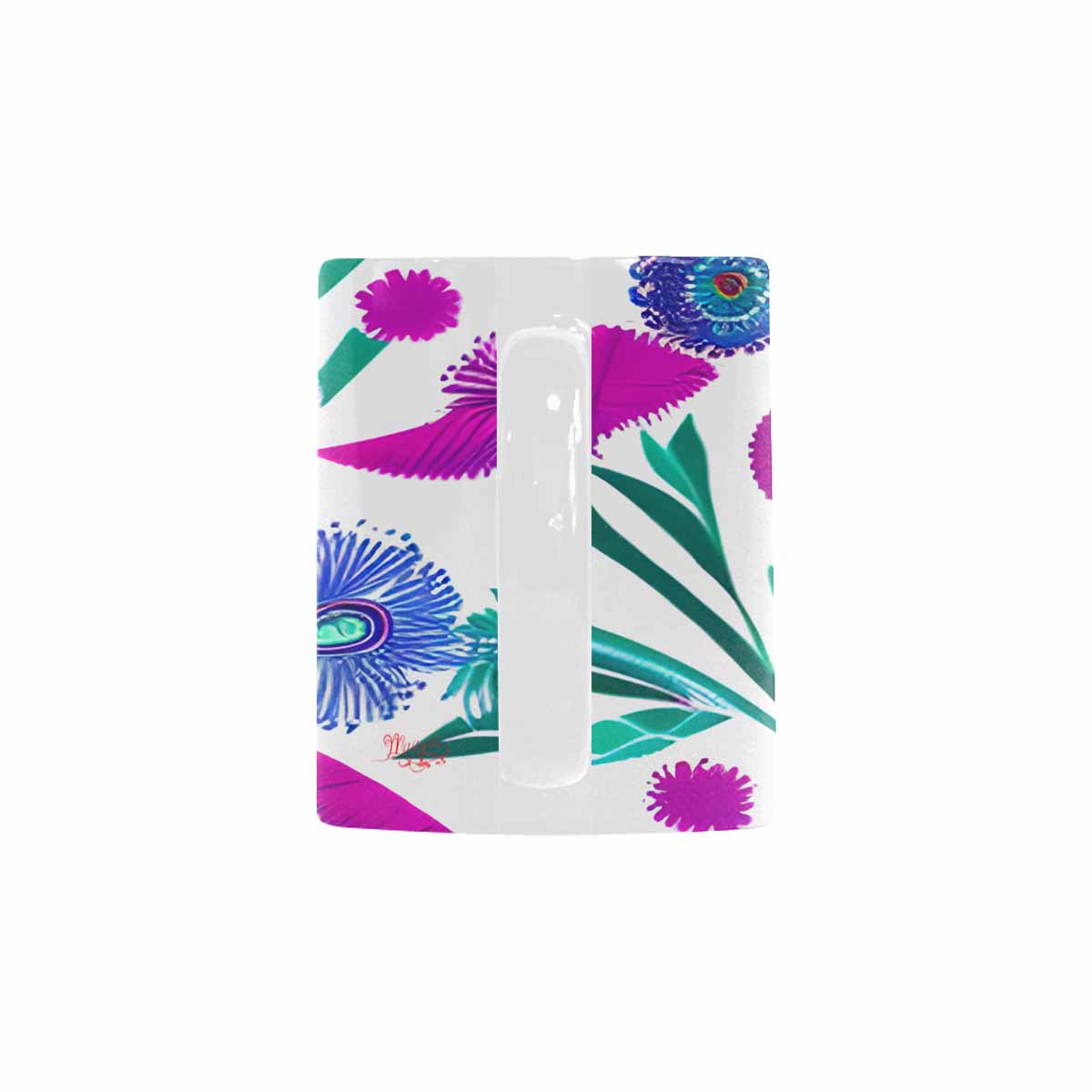Quality Mug, coffee mug, tea cup, Bright florals, Set 1, Design 136