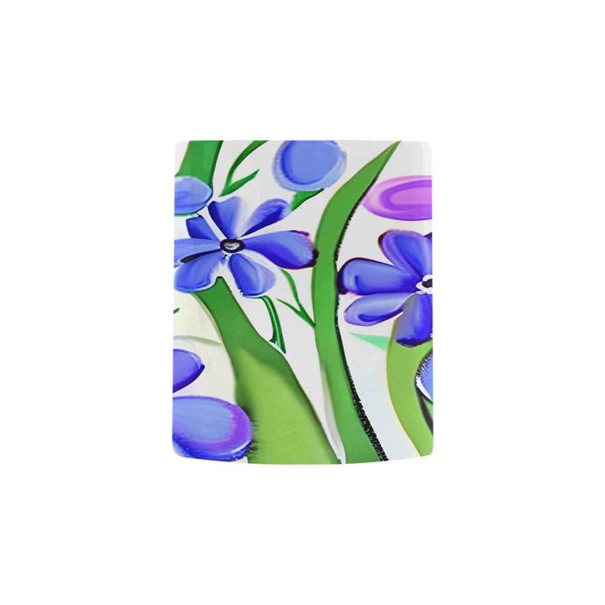 USA made Quality Mug, coffee mug, tea cup, Bright florals, Set 1, Design 57