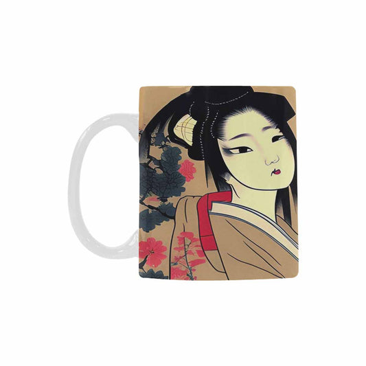 Quality Mug, coffee mug, tea cup, Asian Faces, Design 23