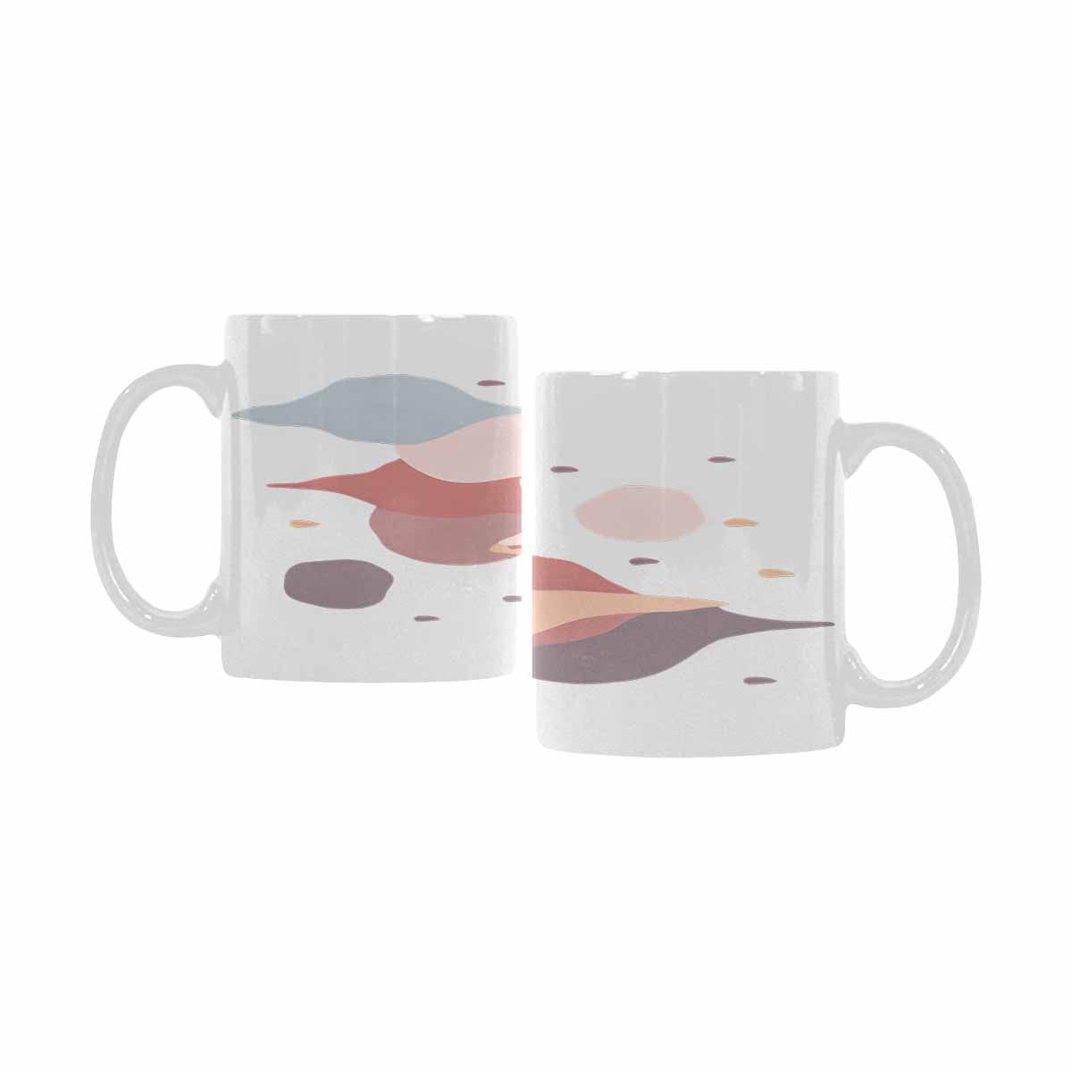 Quality Mug, coffee mug, tea cup, Bold Abstract, Set 1, design 66