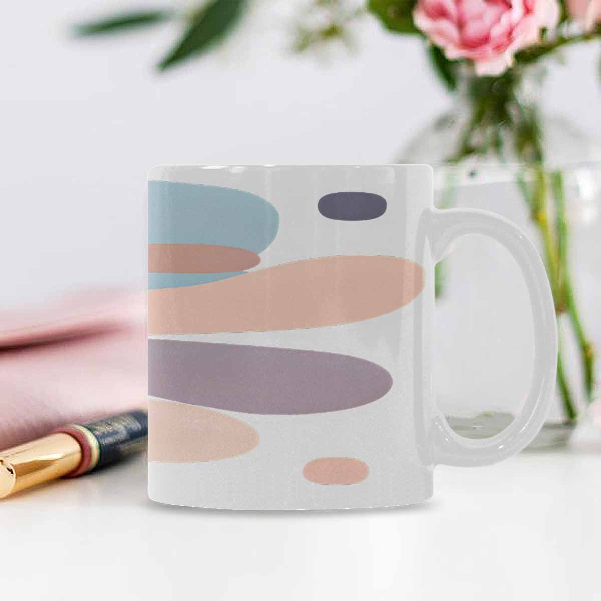 Quality Mug, coffee mug, tea cup, Bold Abstract, Set 1, design 34