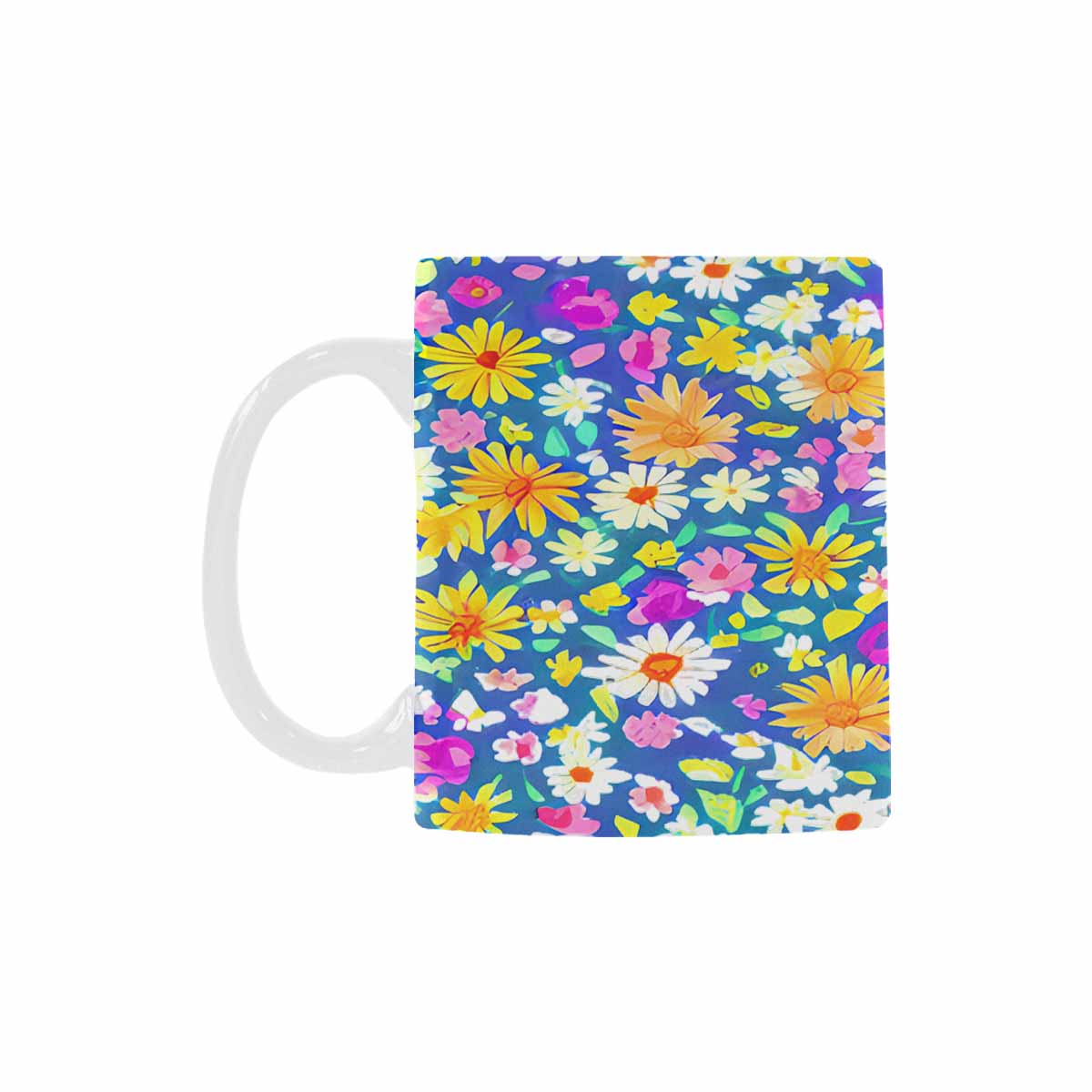 USA made, Quality Mug, coffee mug, tea cup, Set 1A, Mixed Floral design 21