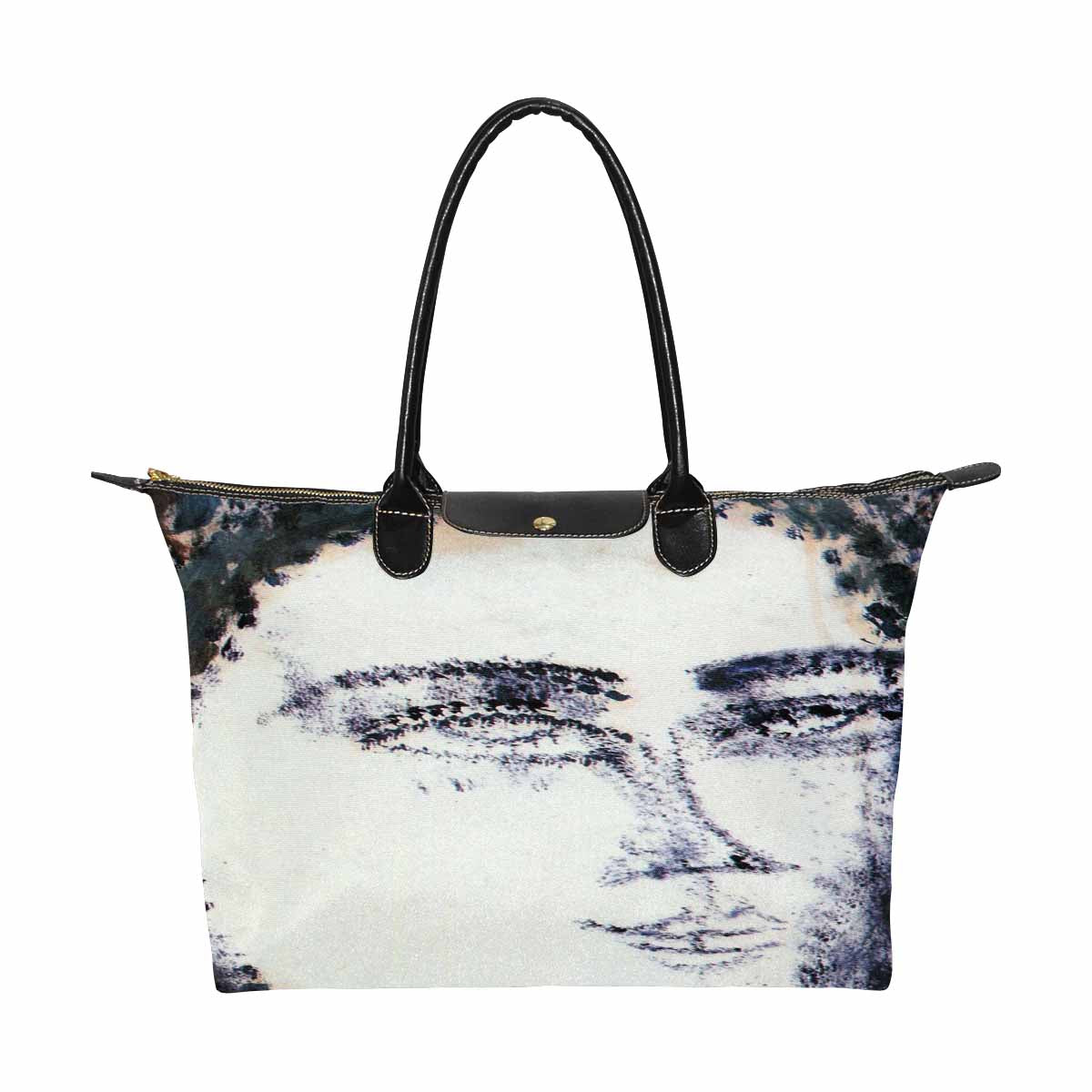 Classic handbag, Modigliani design, choice of 2 colors, Head number 2