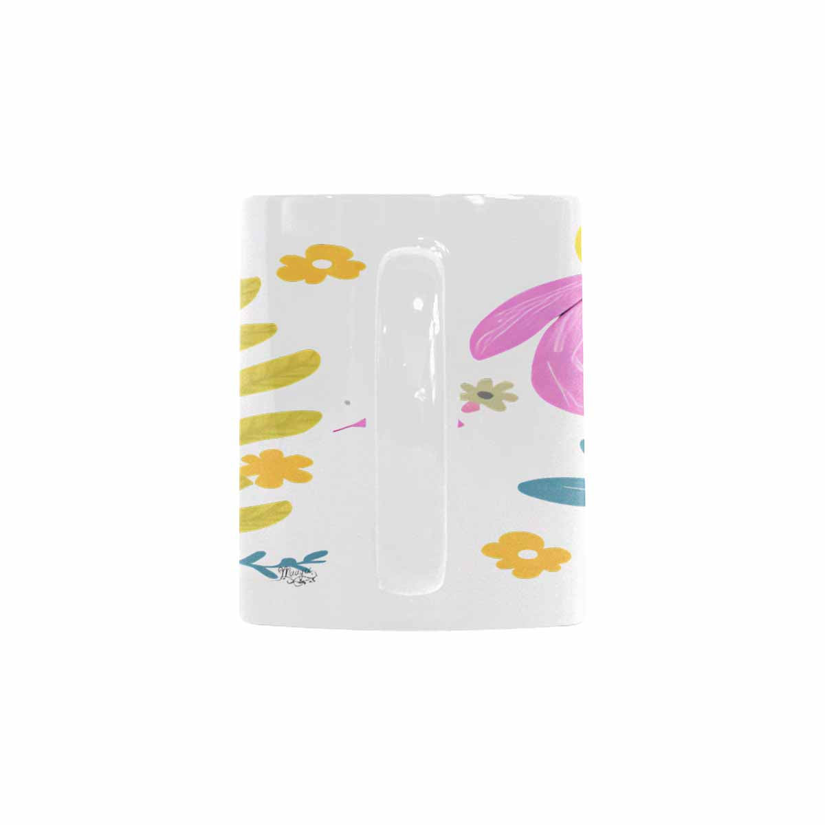 Quality Mug, coffee mug, tea cup, Bright florals, Set 2, design 56