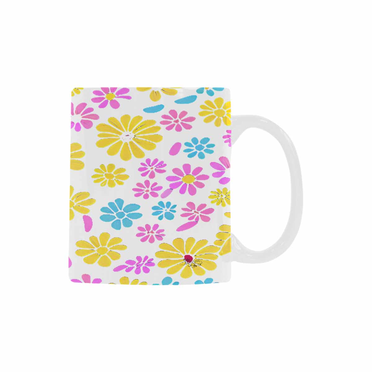 Quality Mug, coffee mug, tea cup, Set 1A, Mixed Floral design 9