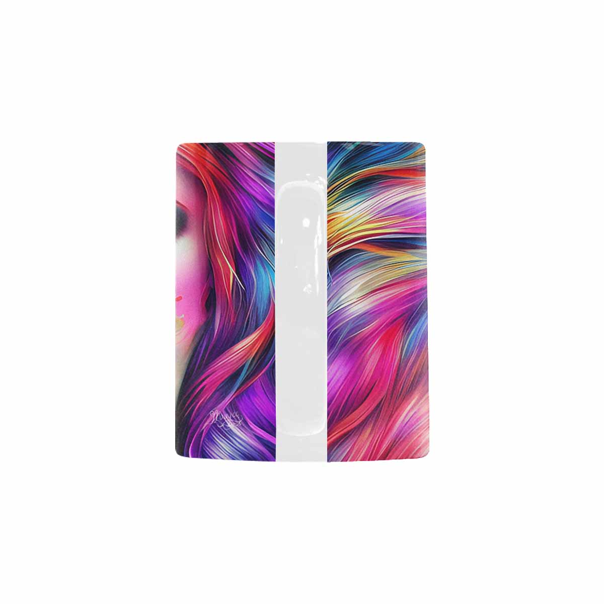 USA, Color Coffee Mug, tea cup, caucasian Face, design 7