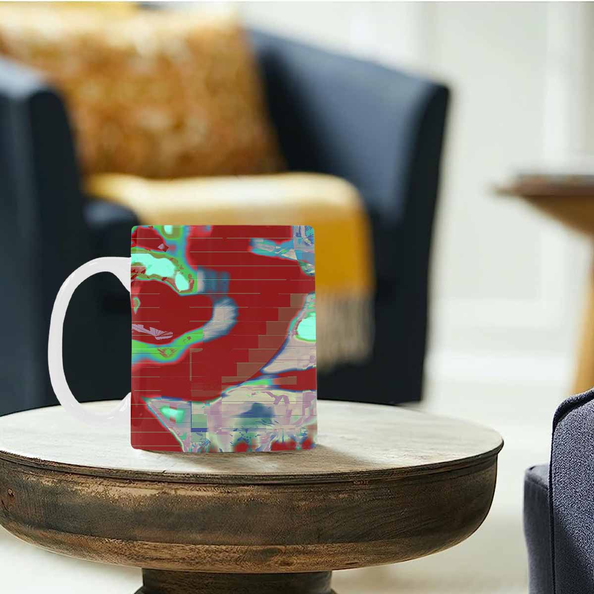 Unique Abstract design coffee mug, set 1, design 161