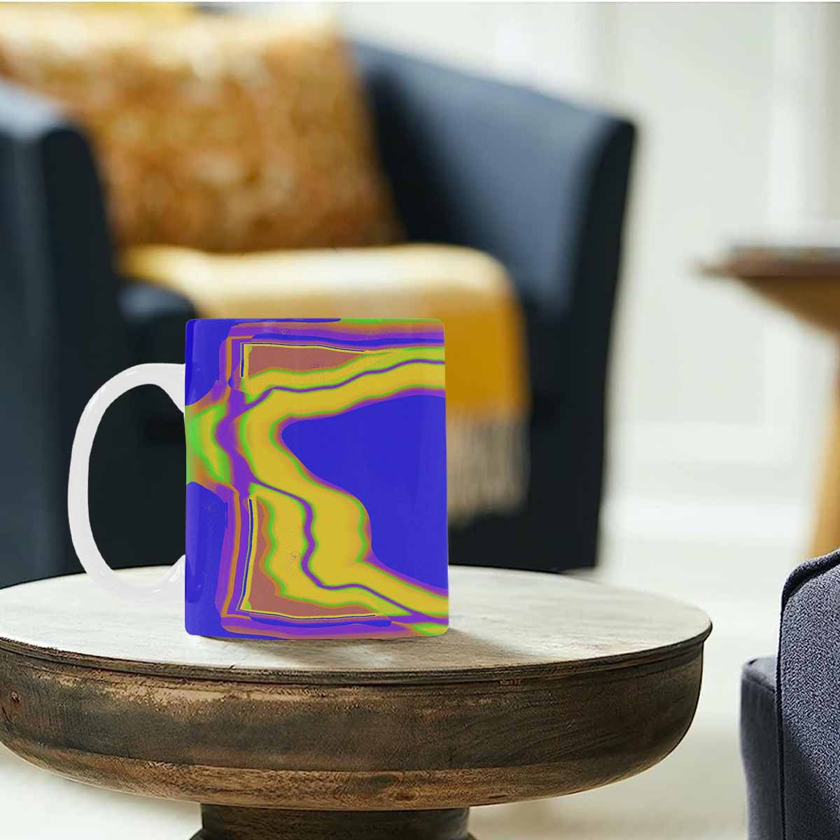 Unique Abstract design coffee mug, set 1, design 122