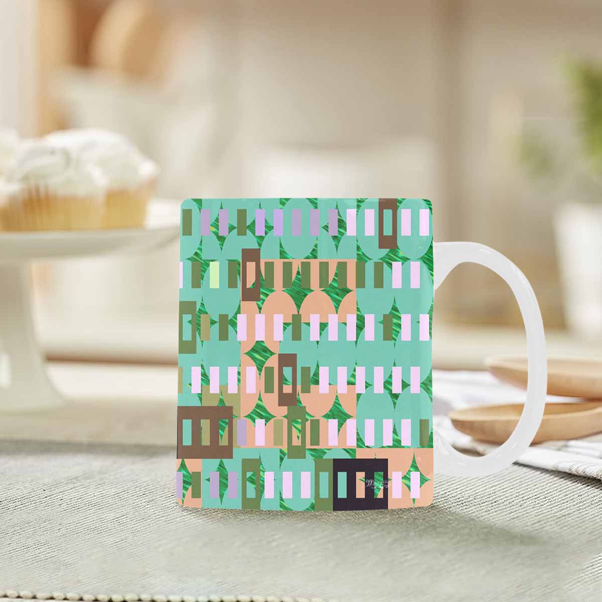 Unique Abstract design coffee mug, set 1, design 151