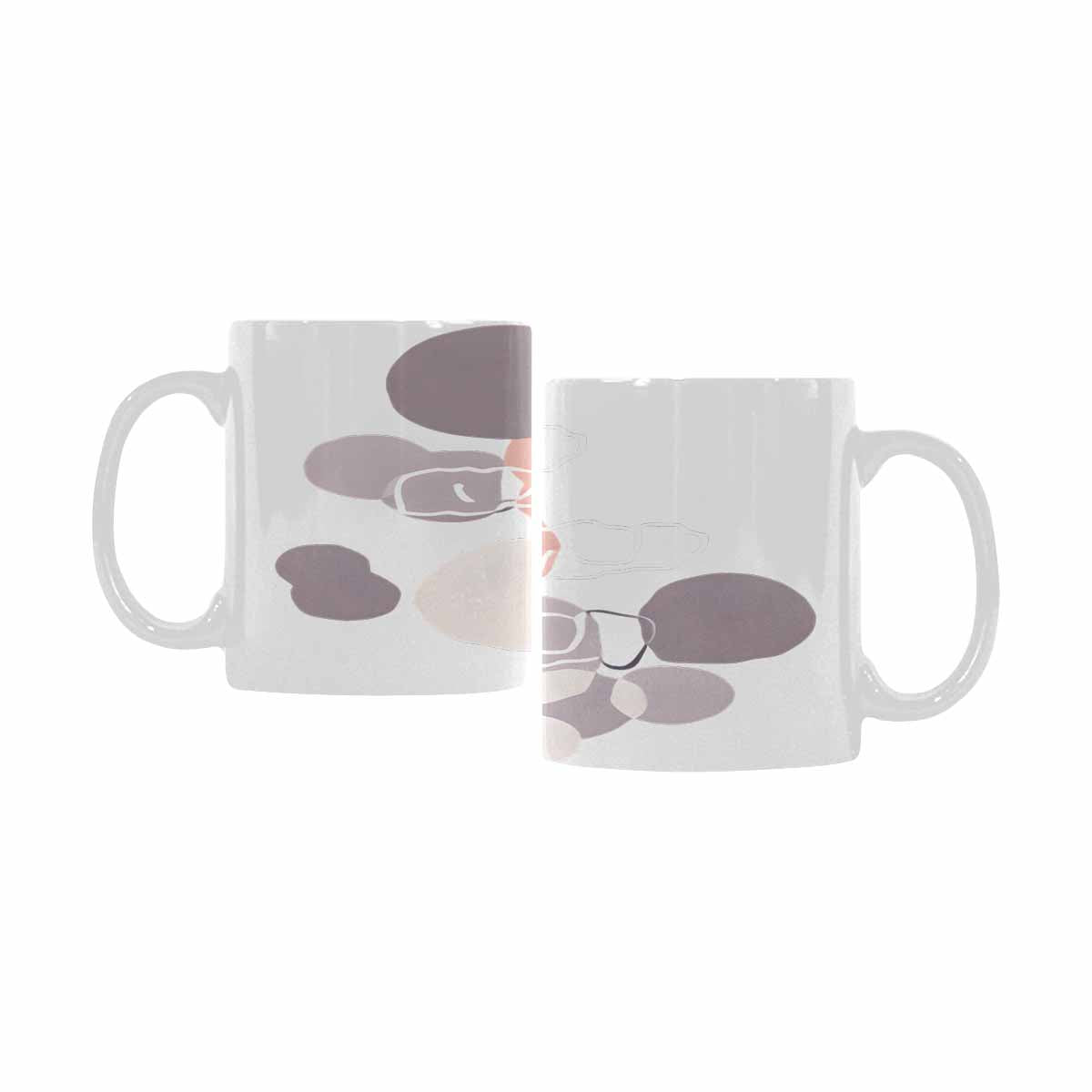 Quality Mug, coffee mug, tea cup, Bold Abstract, Set 1, design 24