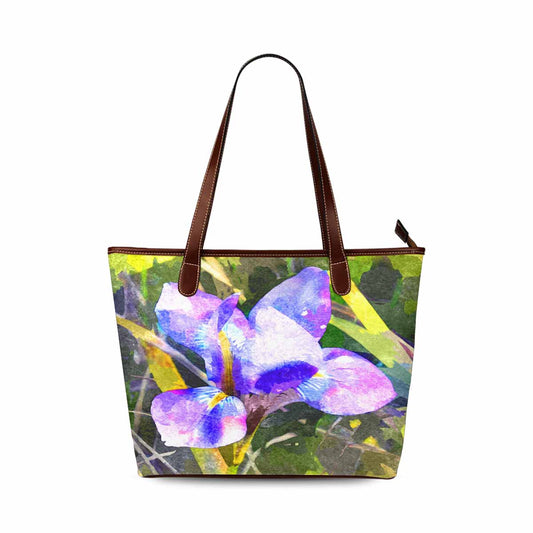 Classic Fabric handbag, watercolor floral, design 132