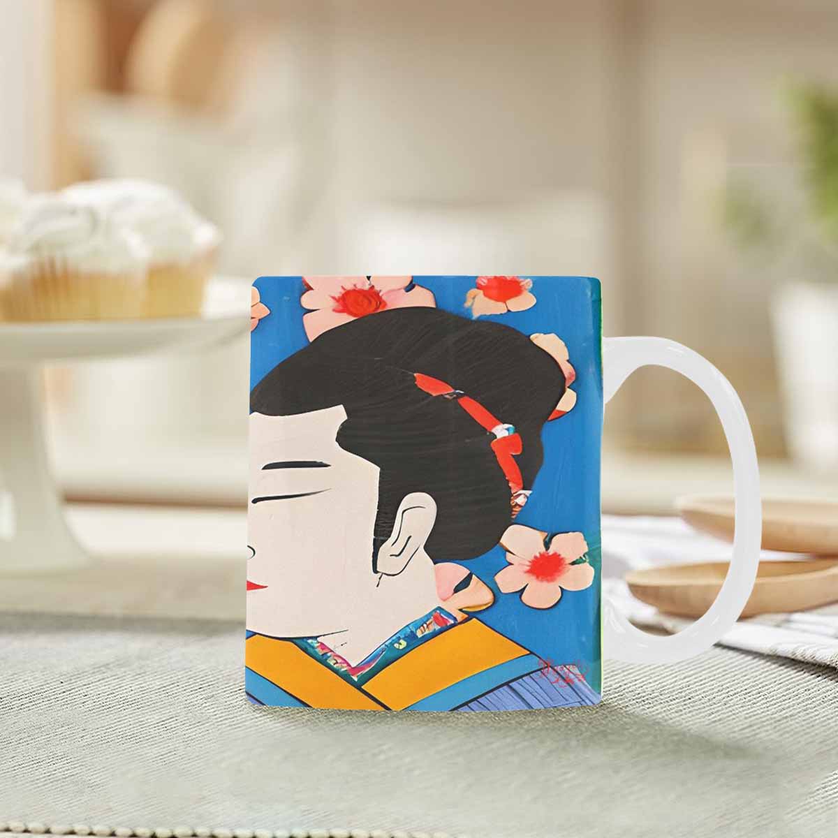 Quality Mug, coffee mug, tea cup, Asian Faces, Design 55