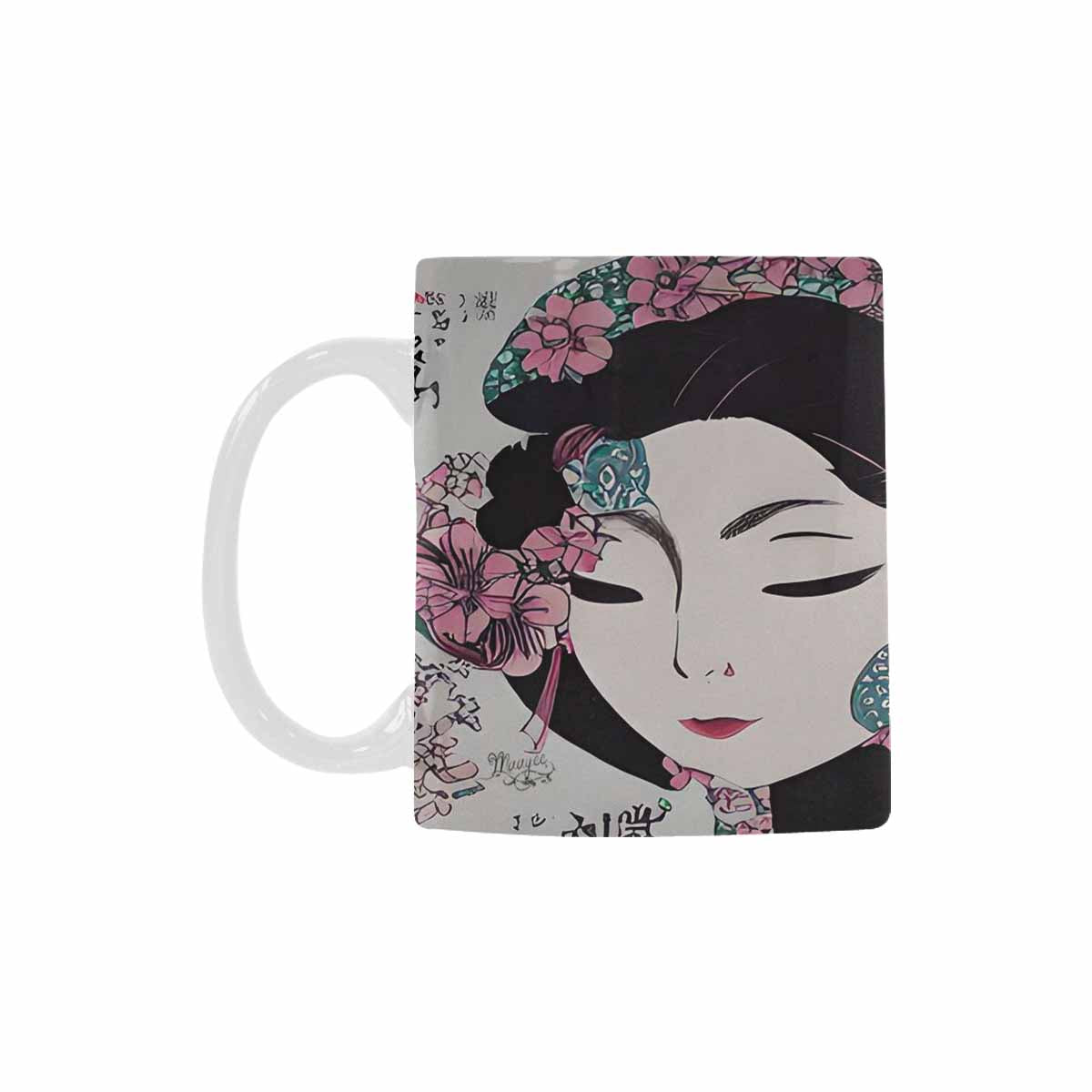 Quality Mug, coffee mug, tea cup, Asian Faces, Design 33