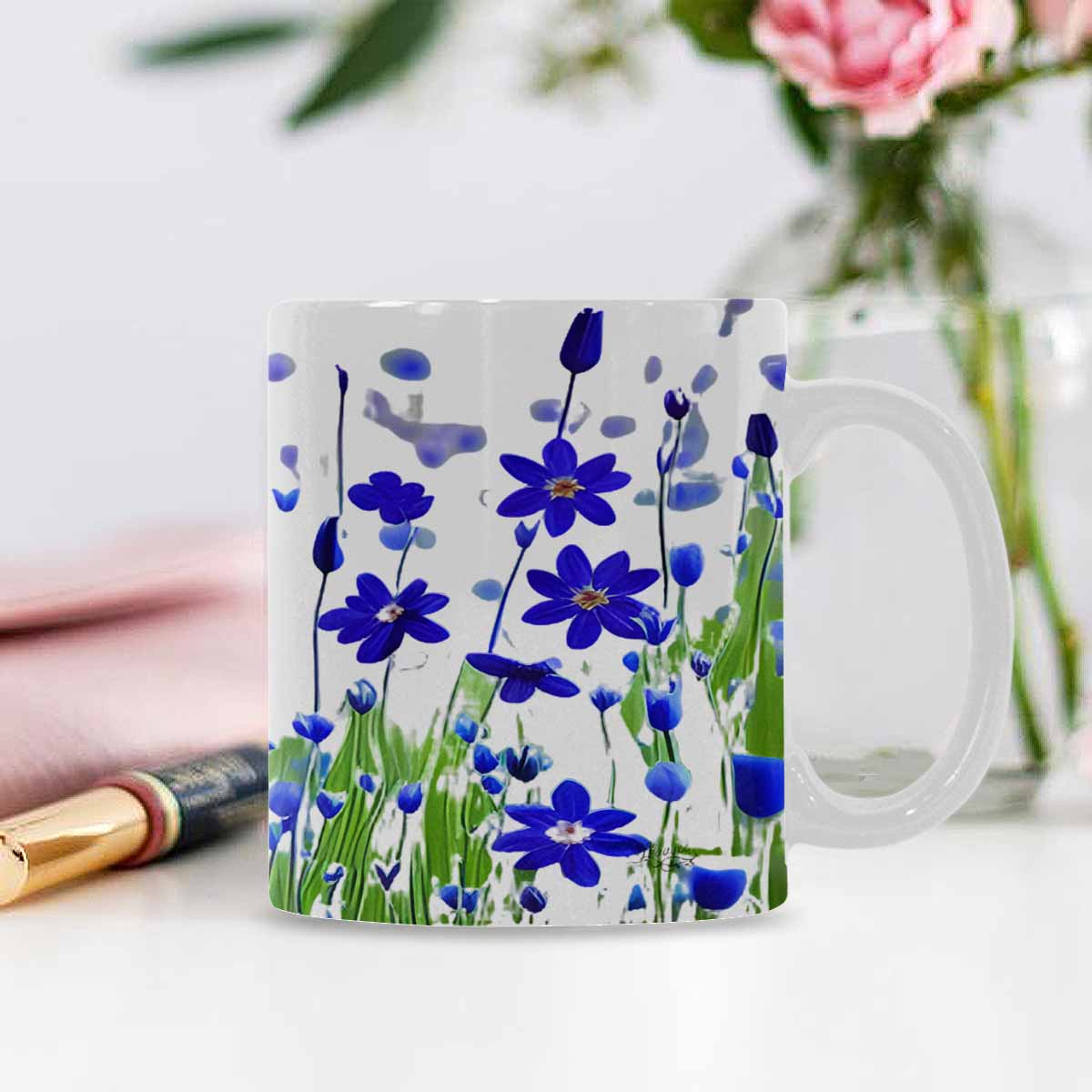 Quality Mug, coffee mug, tea cup, Set 1A, Mixed Floral design 10