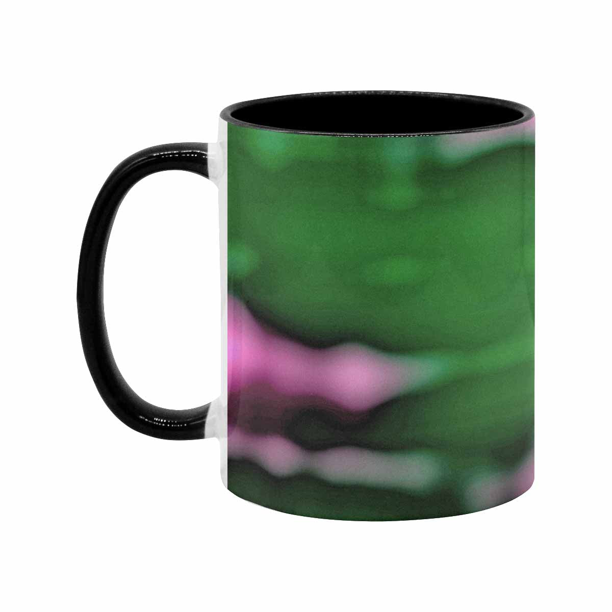 Coffee Mug, tea cup, black core, abstract, design 67