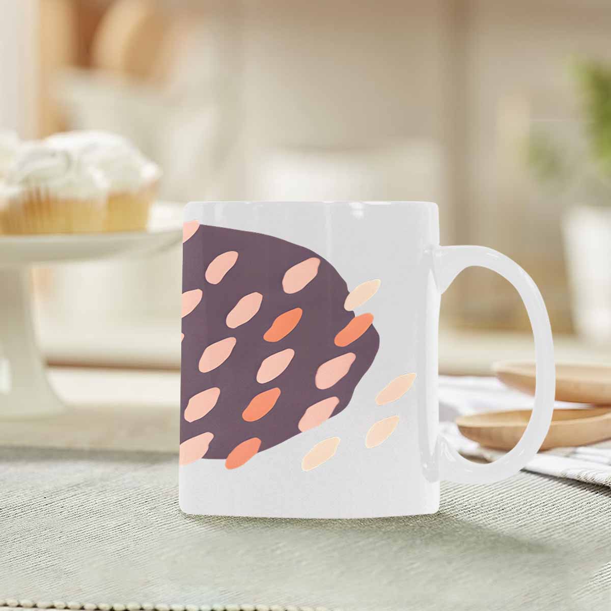 Quality Mug, coffee mug, tea cup, Bold Abstract, Set 1, design 87