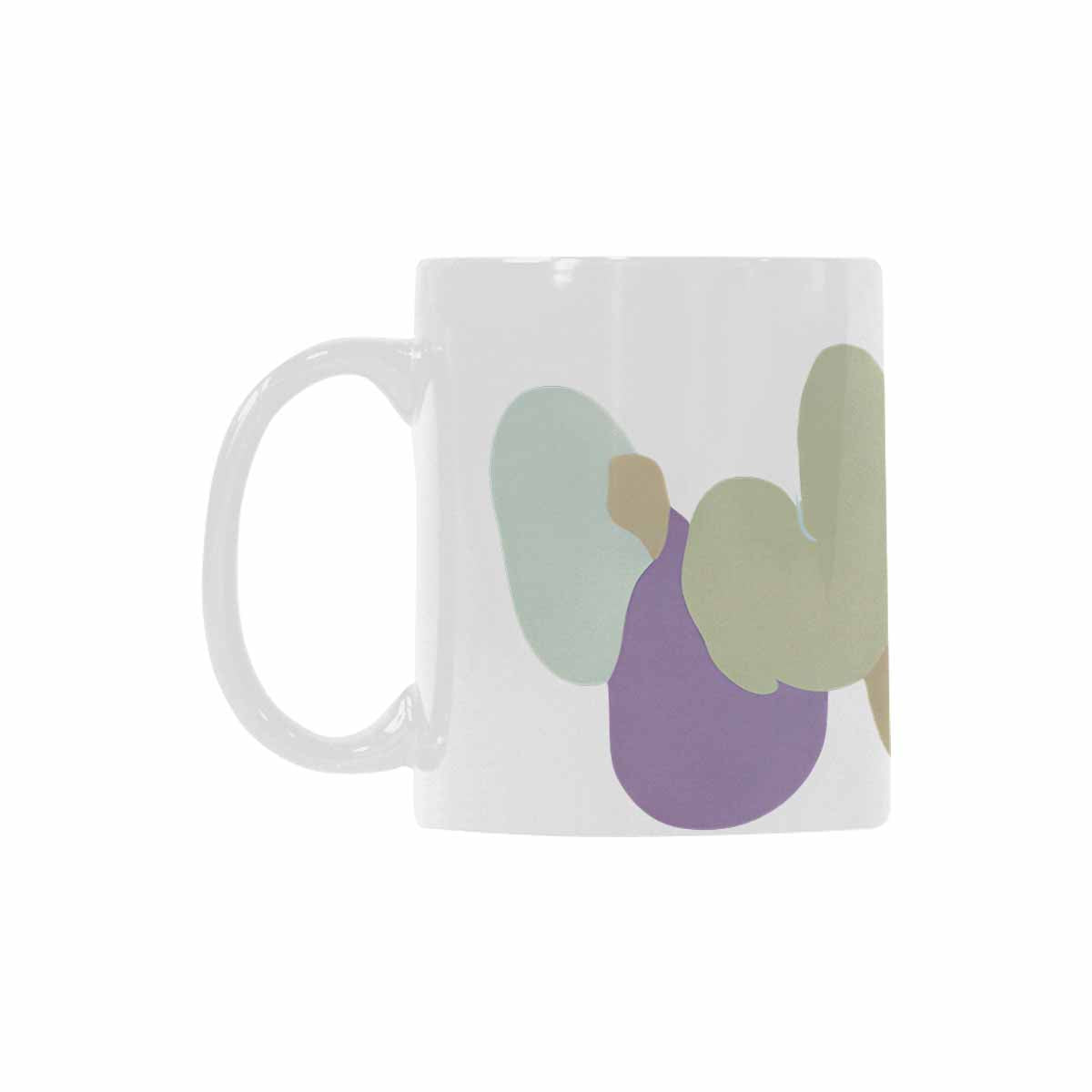 Quality Mug, coffee mug, tea cup, Bold Abstract, Set 1, design 2