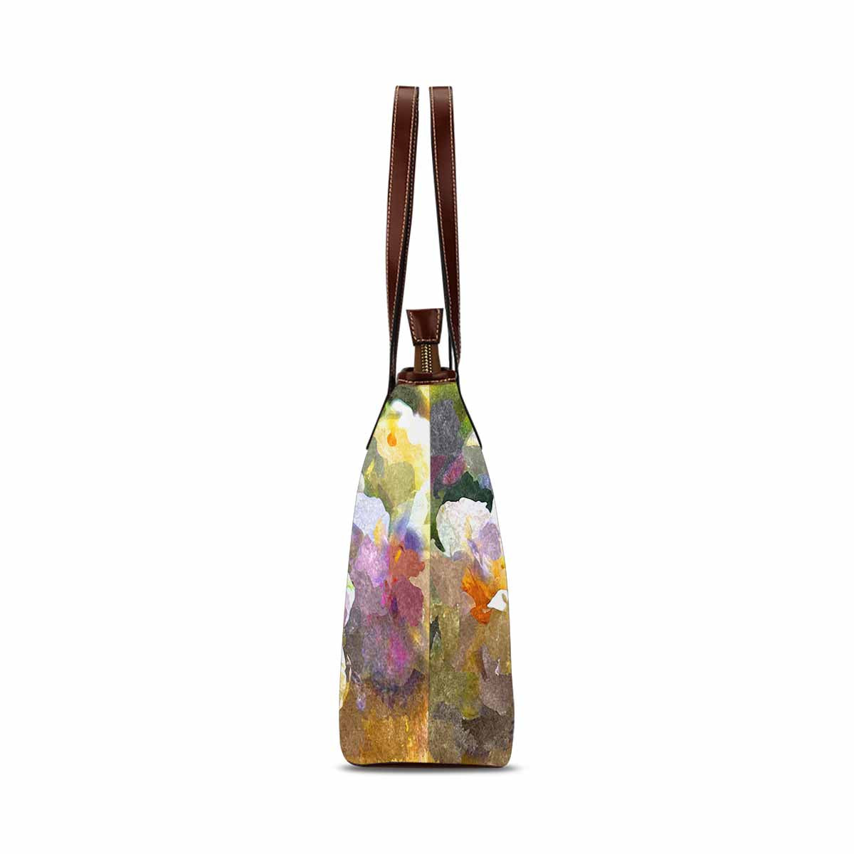 Classic Fabric handbag, watercolor floral, design 270