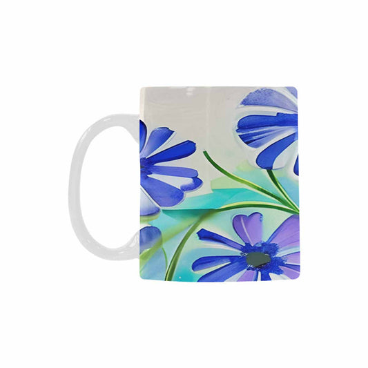 Quality Mug, coffee mug, tea cup, Bright florals, Set 1, Design 60