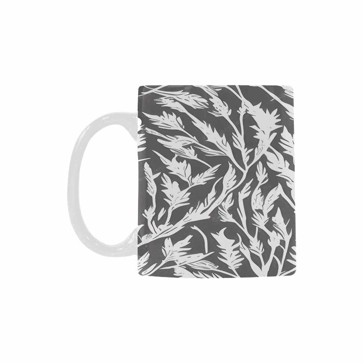 Quality Mug, coffee mug, tea cup, B & W Abstract, Set 1, design 12