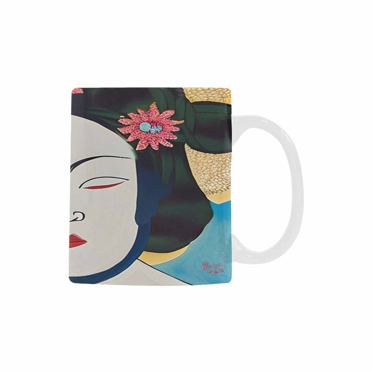 Quality Mug, coffee mug, tea cup, Asian Faces, Design 52