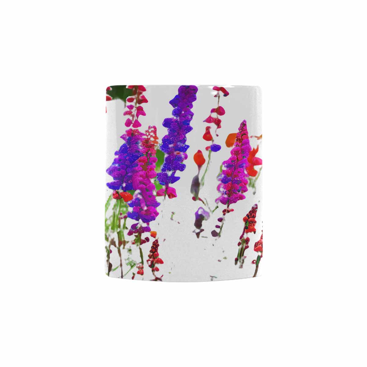 Quality Mug, coffee mug, tea cup, Bright florals, Set 1A, Design 4